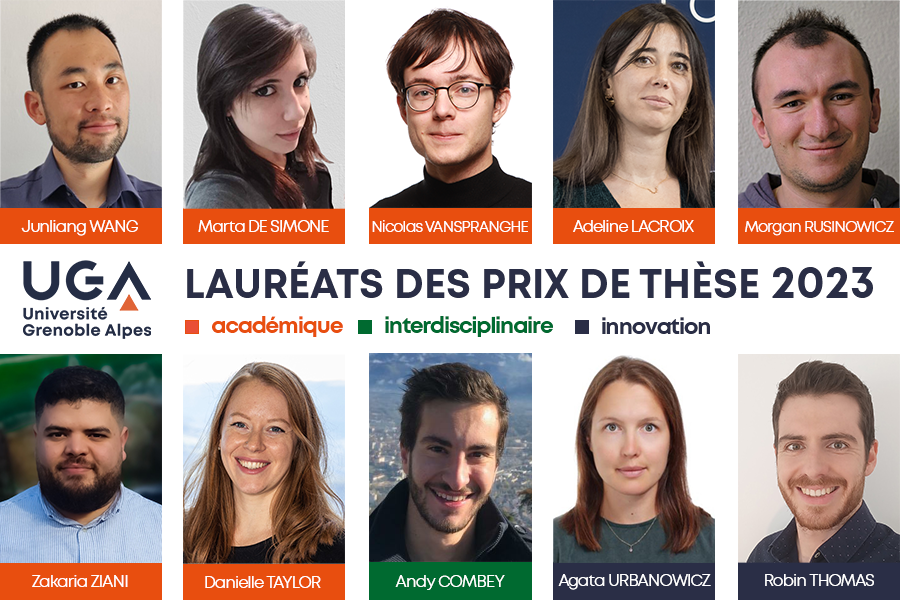 Lauréats des prix de thèse 2023